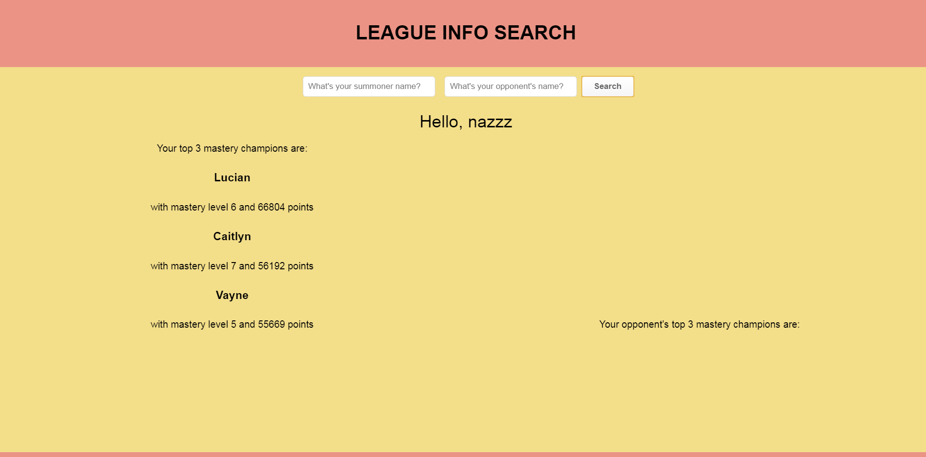 screenshot of website homepage